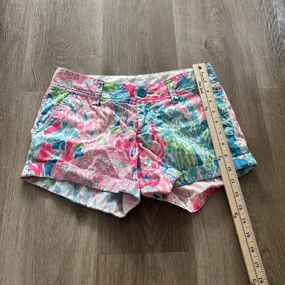 LILLY PULITZER LET’S CHA CHA PRINT CALLAHAN SIZE 0 Coral - Picture 2 of 10
